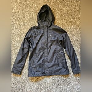 Columbia Rain Jacket - Women's Size Medium, Black